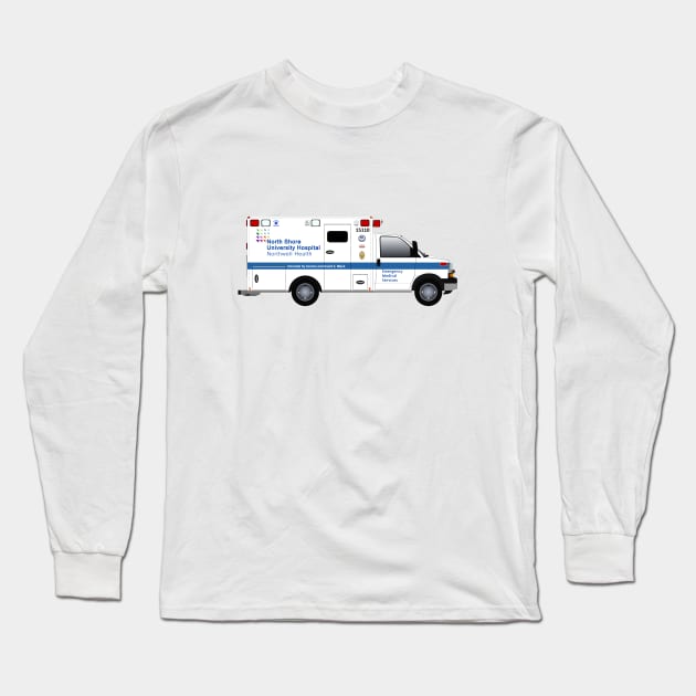 North Shore EMS Long Sleeve T-Shirt by BassFishin